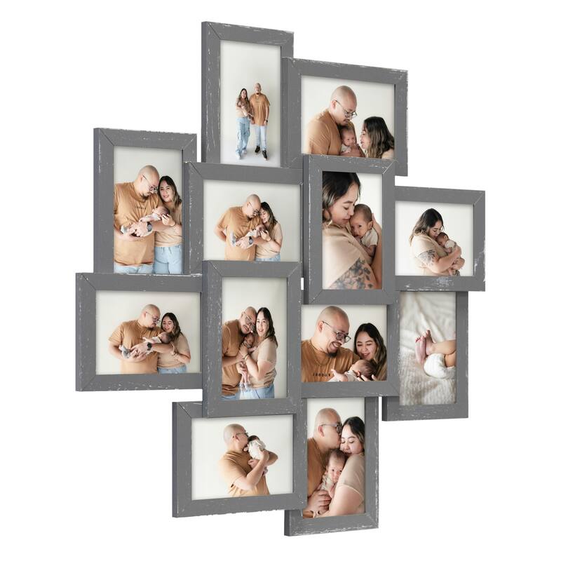 HELLO LAURA 12 Opening Picture Family Frame Collage Photo Frame