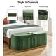 preview thumbnail 14 of 27, NPD Furniture Clinton Chenille Storage Bench