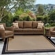 preview thumbnail 5 of 6, Gertmenian Grace Premium Multi-Size Multi-Colored Flatweave Indoor/ Outdoor Area Rug Collection