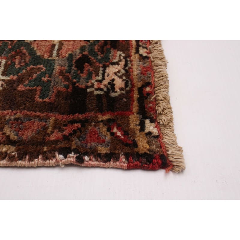 ECARPETGALLERY Hand-knotted Sarabi Red Wool Rug - 7'9 x 11'1