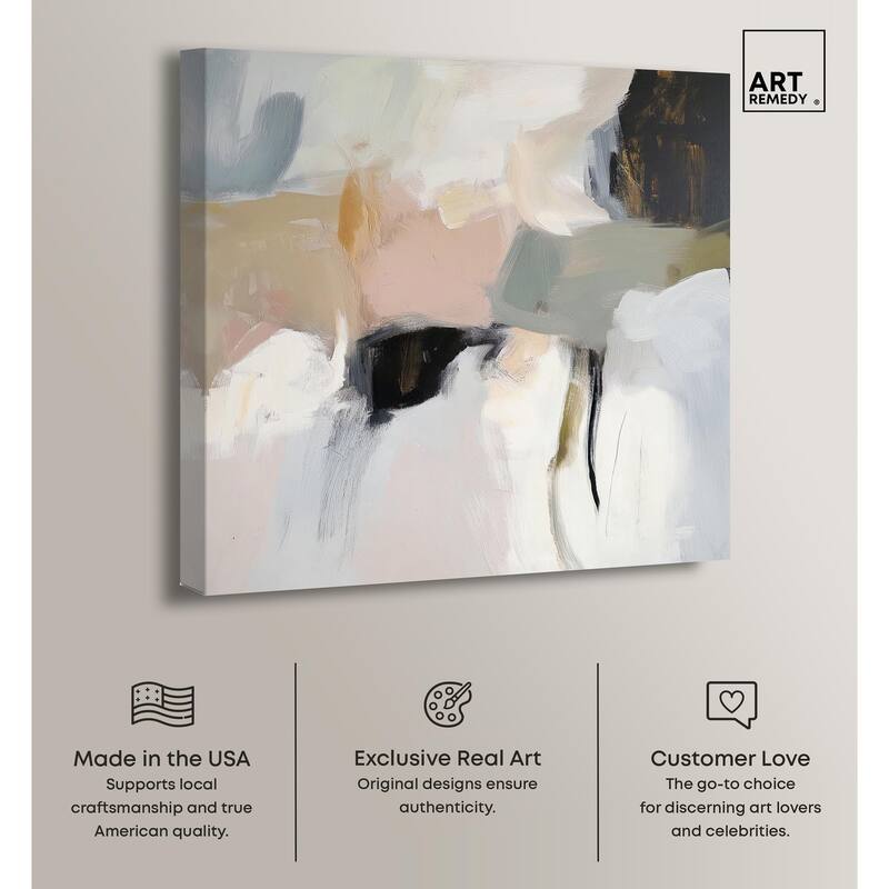 Softened Encounters I Canvas by Art Remedy, Gallery Wrapped