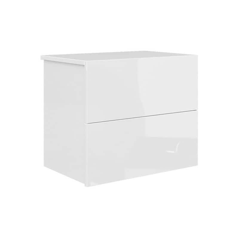 Ayla Nightstand in Dark Oak Melamine