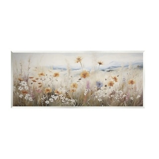 Stupell Neutral Misty Meadow Wall Plaque Art Design By Ramona Murdock ...