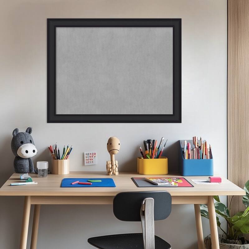 Amanti Art Oliver Black Narrow Framed