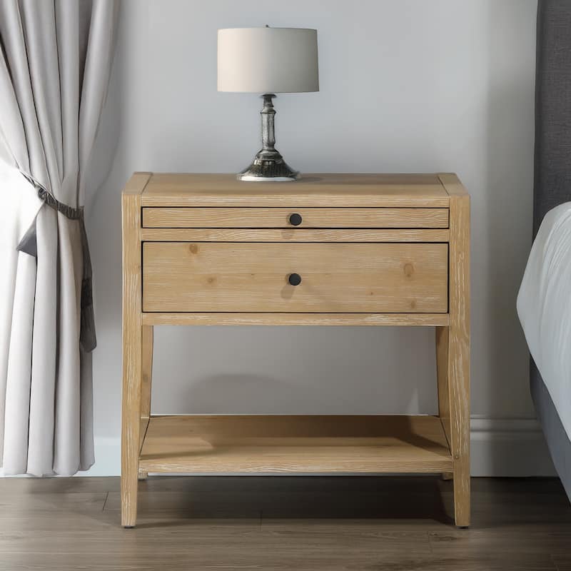 Sunveil 1-drawer Nightstand - Natural