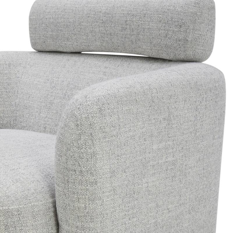 Spruce & Spring Ray Modern Swivel Accent Barrel Chairs