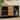 Brown Wood 3 Drawers and 4 Shelves Cabinet