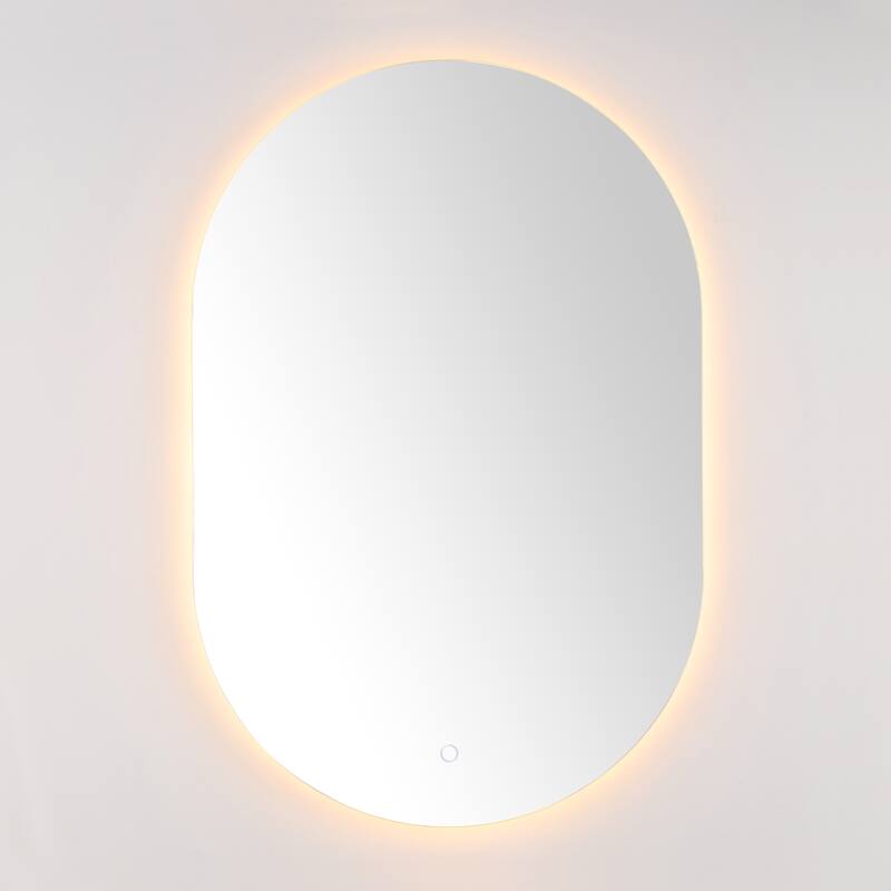SAFAVIEH Daniele 36" Led Vanity Mirror - White - 24Wx1Dx36H