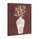 preview thumbnail 3 of 8, Stupell Boho Geometric Vase Canvas Wall Art Design By Janet Tava