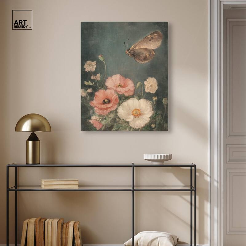 Shadowed Flutter II Canvas by Art Remedy, Gallery Wrapped