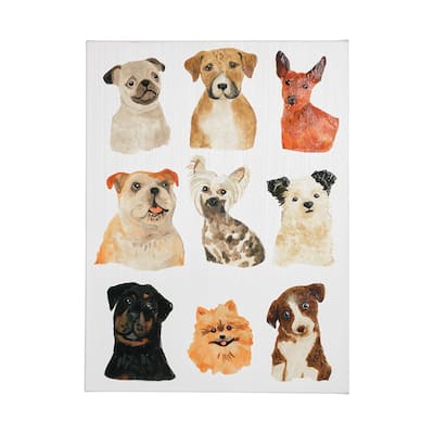 Doggos & Puppers I (36 x 48) Canvas Art Print