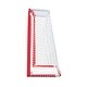preview thumbnail 3 of 9, White-Red Steel Hockey Goal with Mesh Net and Oxford Cover