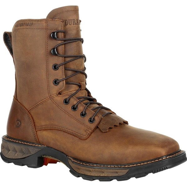 waterproof square toe boots
