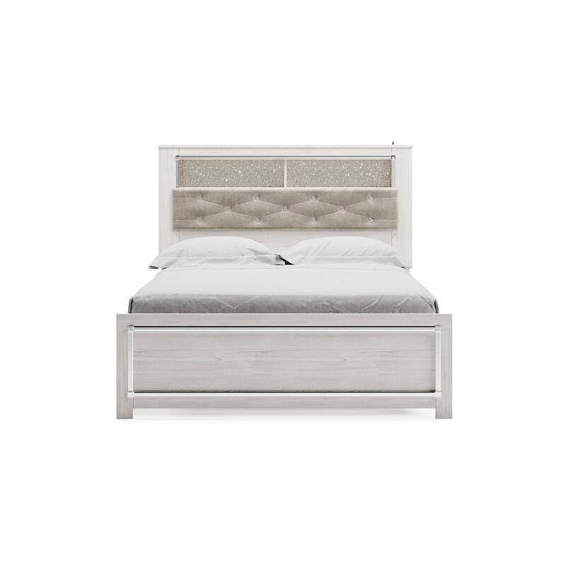 Signature Design by Ashley Altyra White Panel Bookcase Bed