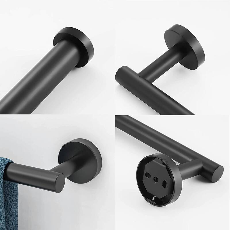 Stainless Steel Wall Mounted Towel Bar - 18inch