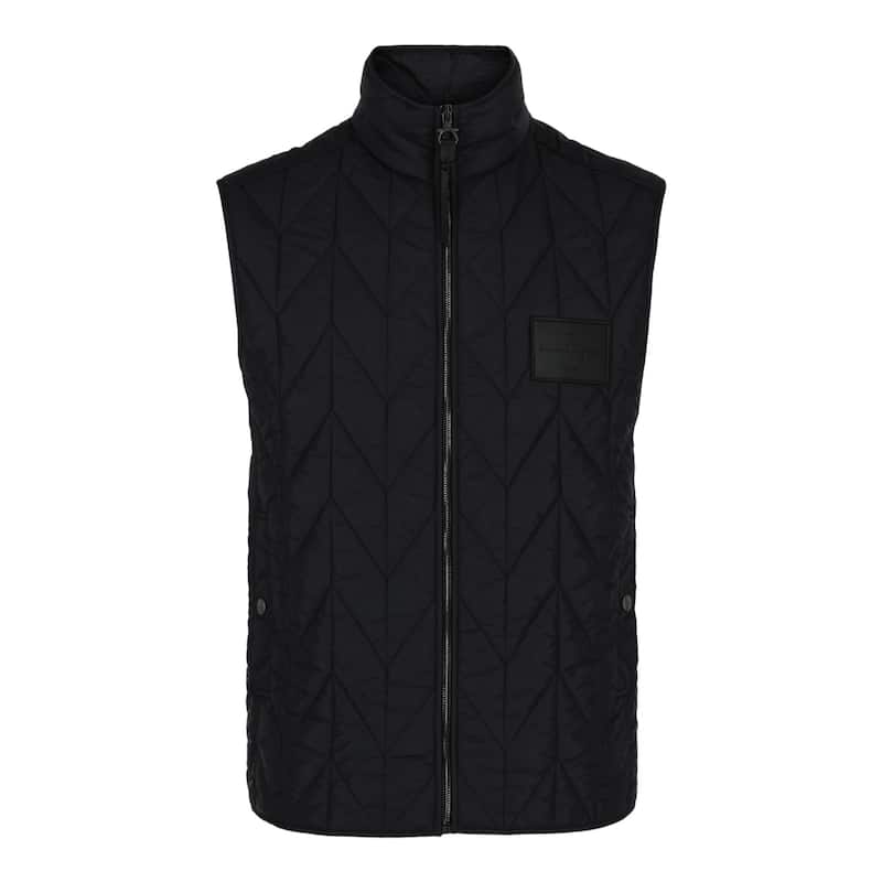 Ferragamo Chevron Quilted Vest