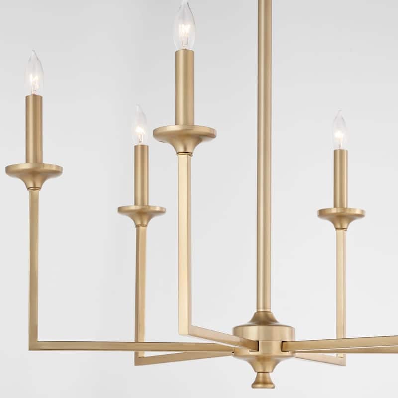 Quorum International 6005-6 Eldorado 6 Light 27" Wide Taper Candle