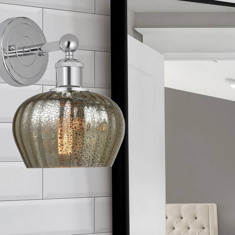 Innovations Lighting 616-1W-10-7 Fenton Sconce Fenton 10" Tall Wall