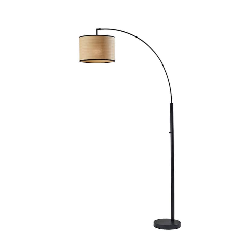 Adesso Bowery Arc Lamp - Black