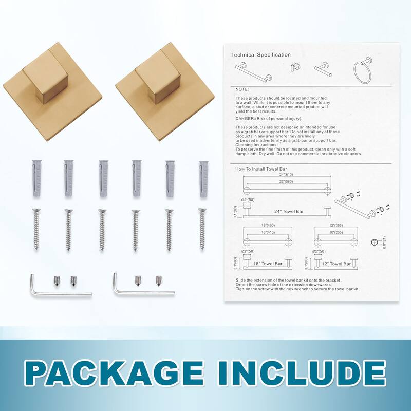 WOWOW J-Hook Wall Mount Robe/Towel Hook 2PCS