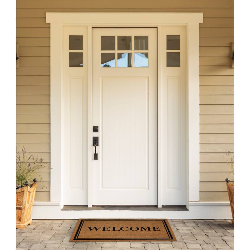 DII Damask Welcome Mat