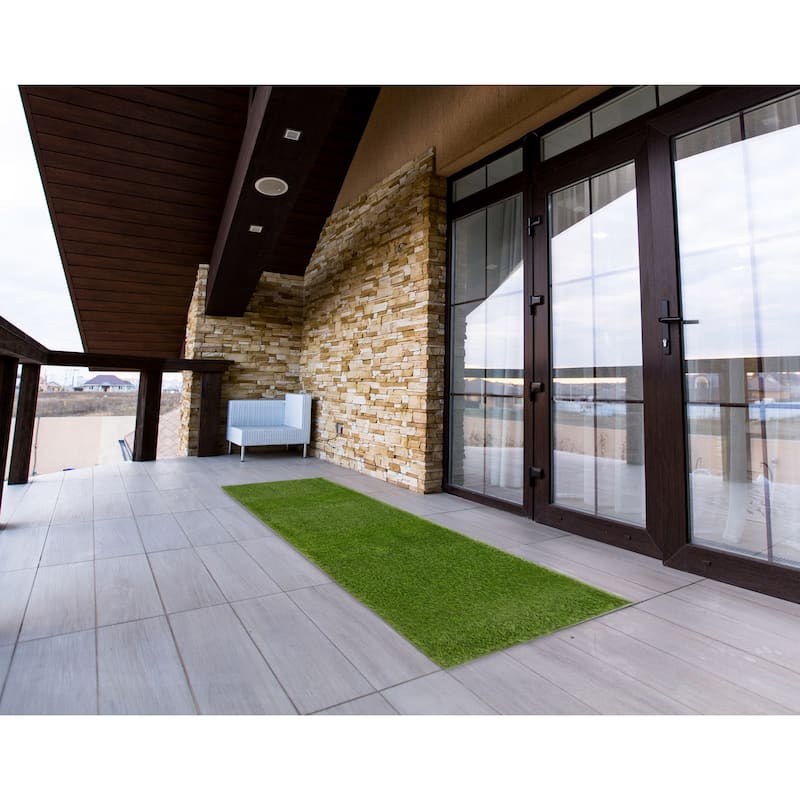 ECARPETGALLERY Faux Grass Indoor/Outdoor Rug