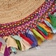 preview thumbnail 3 of 9, Ox Bay Hand-woven Jute/ Cotton Multi-colored Area Rug