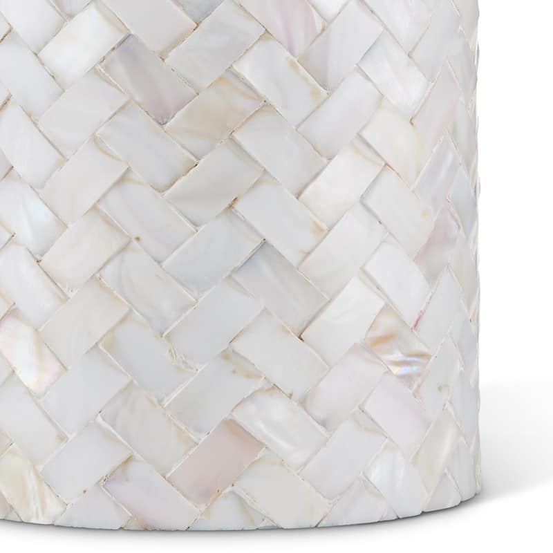Currey & Company Meraki Mother-of-Pearl Table Lamp - 27"h x 16"dia