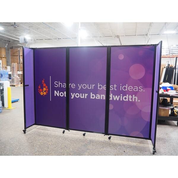 Room Divider 360 Folding Portable Partition Polycarbonate On Sale
