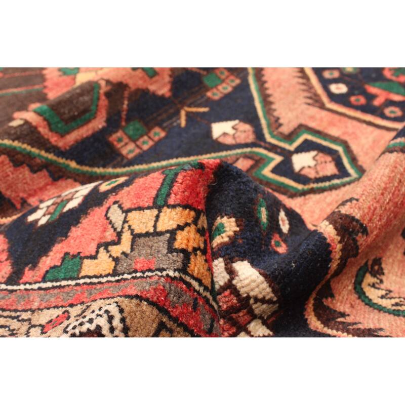 ECARPETGALLERY Hand-knotted Andelz Red Wool Rug - 3'5 x 9'8