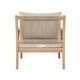 preview thumbnail 4 of 16, Christopher Knight Home - CoastalRope Modern Outdoor Acacia Wood 7 Piece Conversation Set with Rope Woven Arms