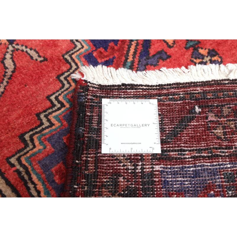 ECARPETGALLERY Hand-knotted Konya Anatolian Red Wool Rug - 3'6 x 12'0