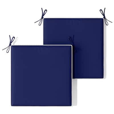 VredHom 17''/18.8'' Square Outdoor Chair Pad (Set of 2/4)