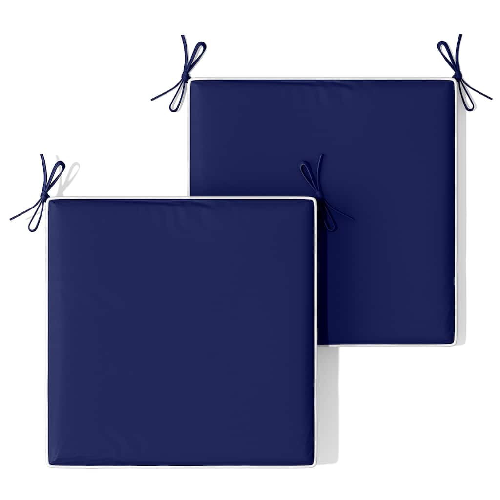 VredHom 17''/18.8'' Square Outdoor Chair Pad (Set of 2/4)
