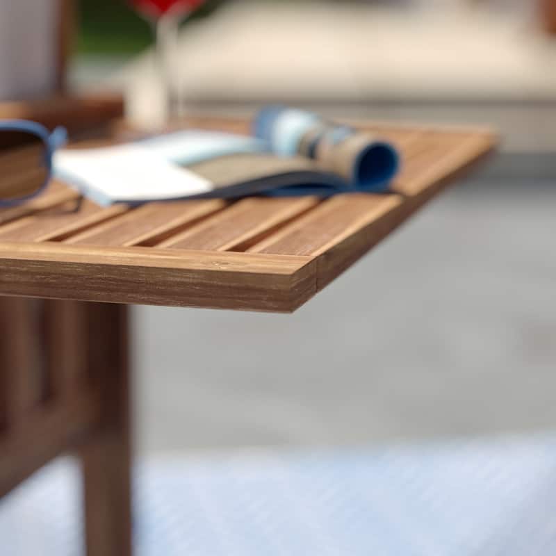Contemporary Natural Wood Lounge Chair