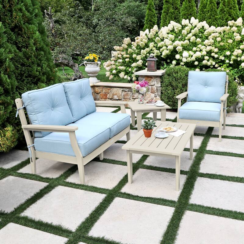 HIGHWOOD Lehigh 4-Piece Deep Seating Set