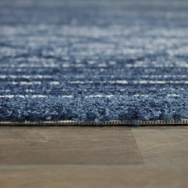 Madera Striped Contemporary Area Rug