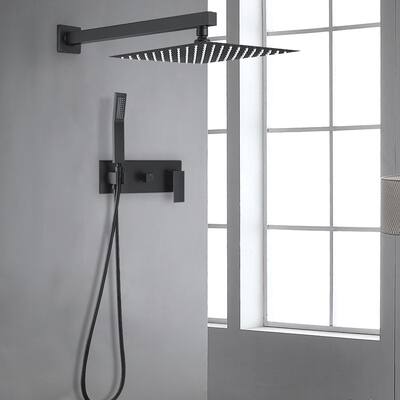 Wall Mounted Complete Shower System with Rough-in Valve