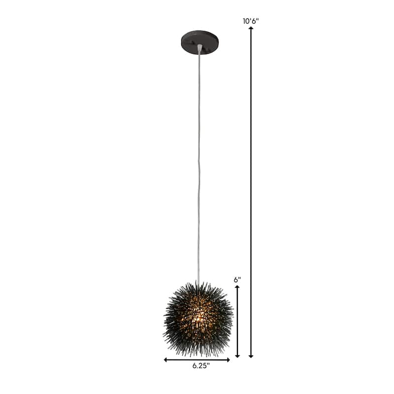 Varaluz Urchin 1-Light Uber Mini Pendant