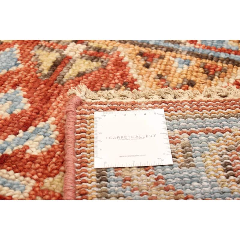 ECARPETGALLERY Hand-knotted Jules Serapi Red Wool Rug - 2'6 x 7'10