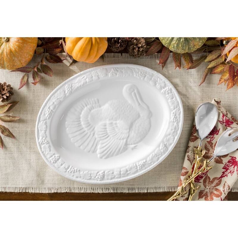 Classic Italian 18-inch Turkey Platter