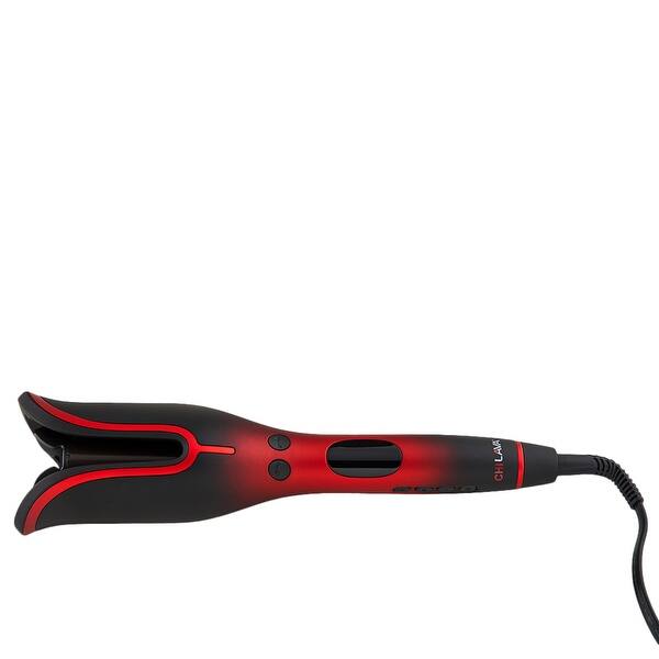 Shop Chi Spin N Curl 1 Inch Ceramic Rotating Curler Black Overstock 31121481