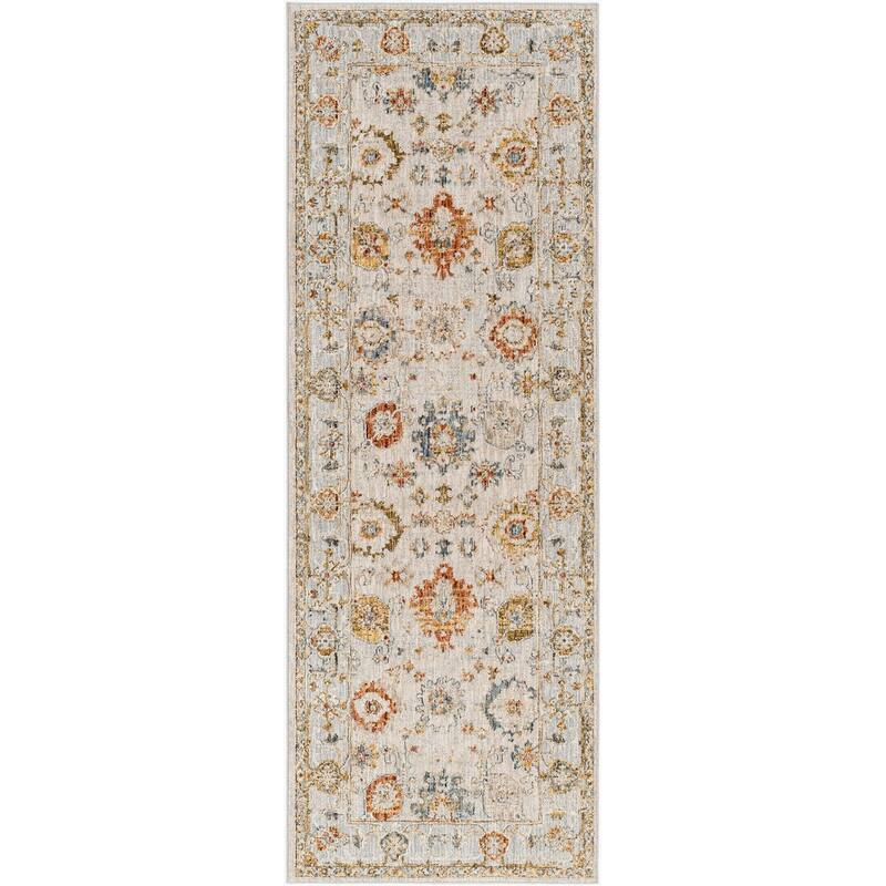Livabliss Traditional Reina Medallion Area Rug