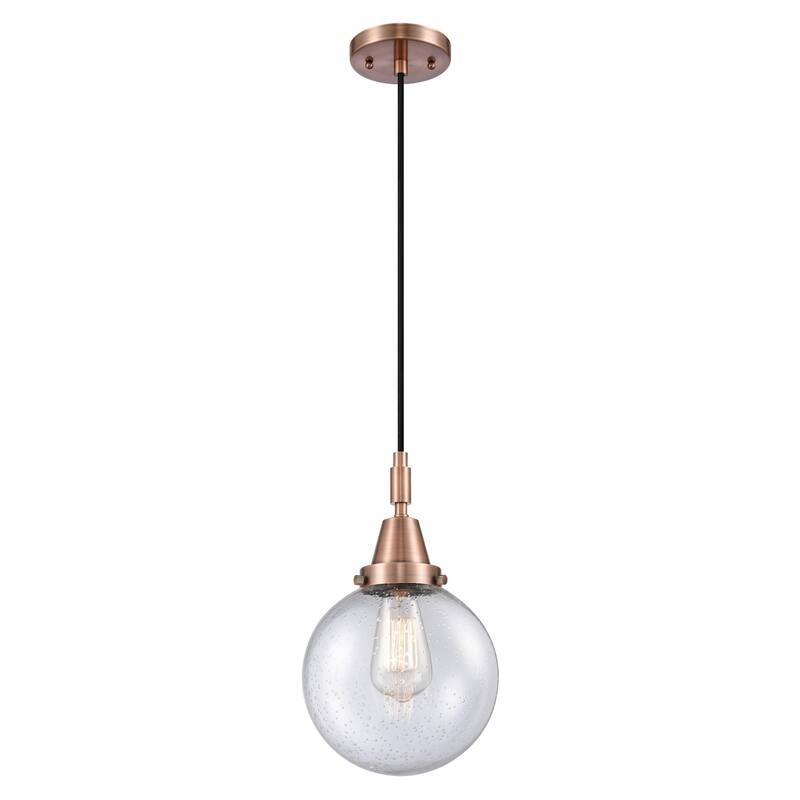 Innovations Lighting 447-1P-G204-8 Beacon 8" Wide Mini Pendant with
