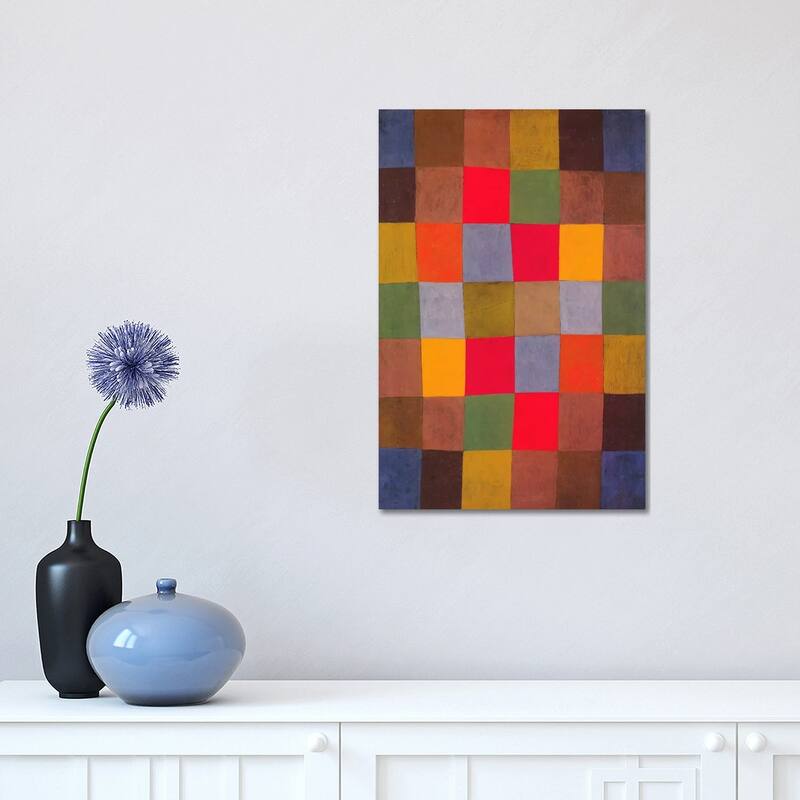 iCanvas "New Harmony" by Paul Klee Canvas Print