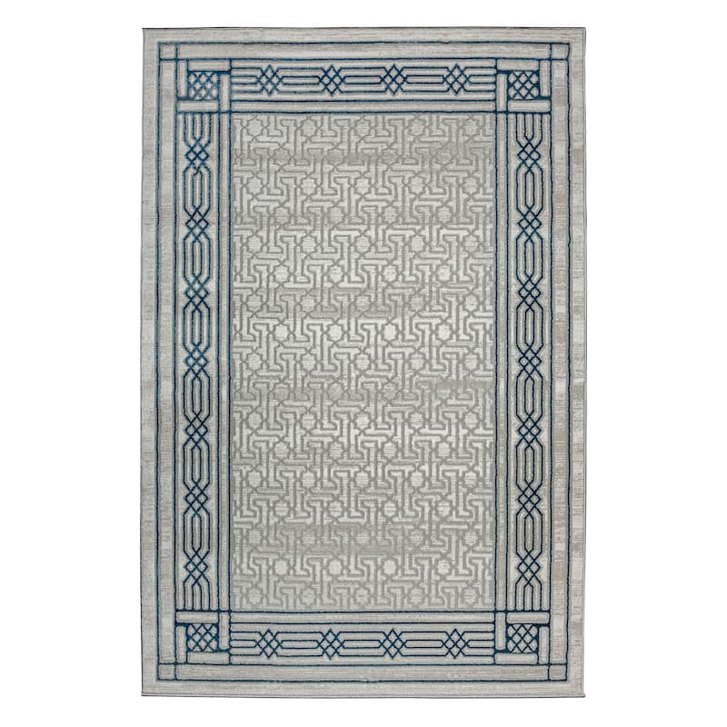 Admire Home Living Sognatore 1231 Transitional Bordered Area Rug