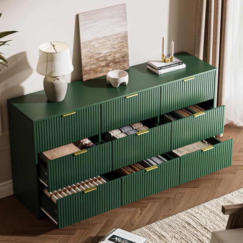 9-Drawer Dresser 63" W