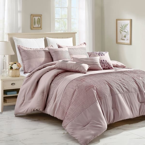 Juniper Luxury 7 Piece Comforter set Bed Bath & Beyond 37094894