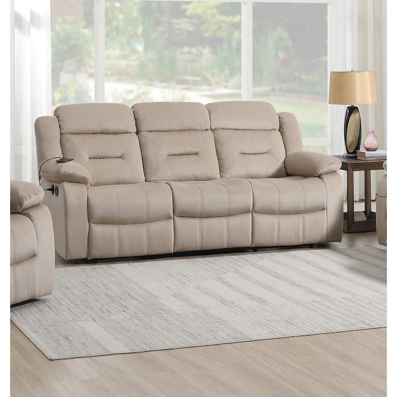 Poundex Recliner Sofa