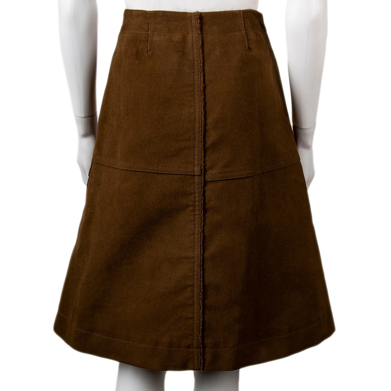 Burberry A-Line High Waist Skirt